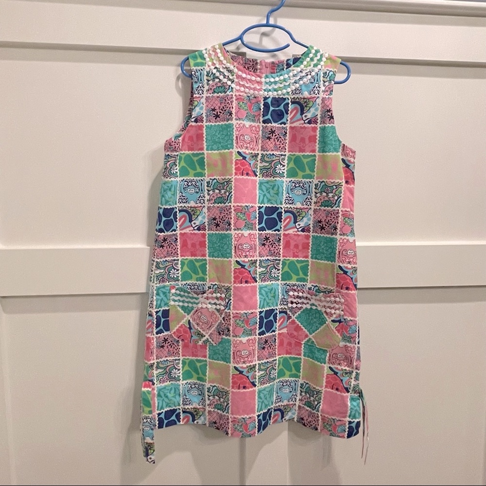 Lilly Pulitzer -   classic shift dress - girls size 12